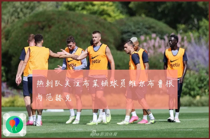 热刺队关注布莱顿球员维尔布鲁根与范赫克