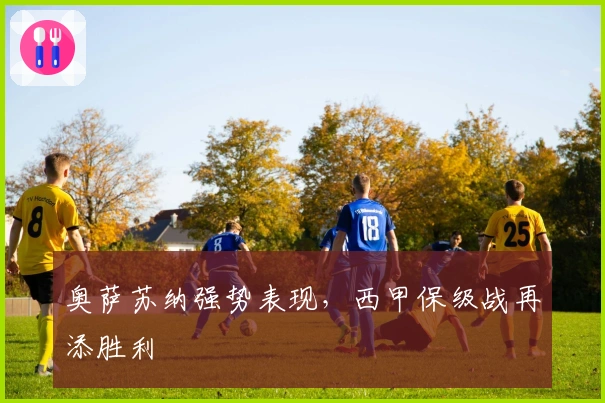 奥萨苏纳强势表现，西甲保级战再添胜利